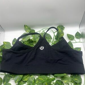 lululemon athletica Classic Black Sports Bra